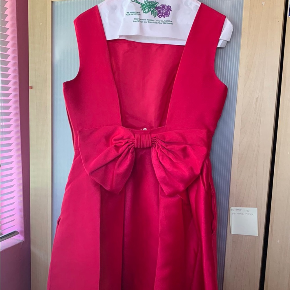 kate spade cocktail dress with bow detail